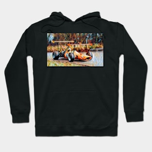 Classic High Wing Formula 1 Race Car Hoodie